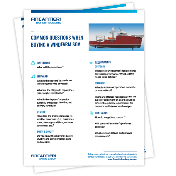 Free Guides: Common questions when buying a vessel or windfarm SOV